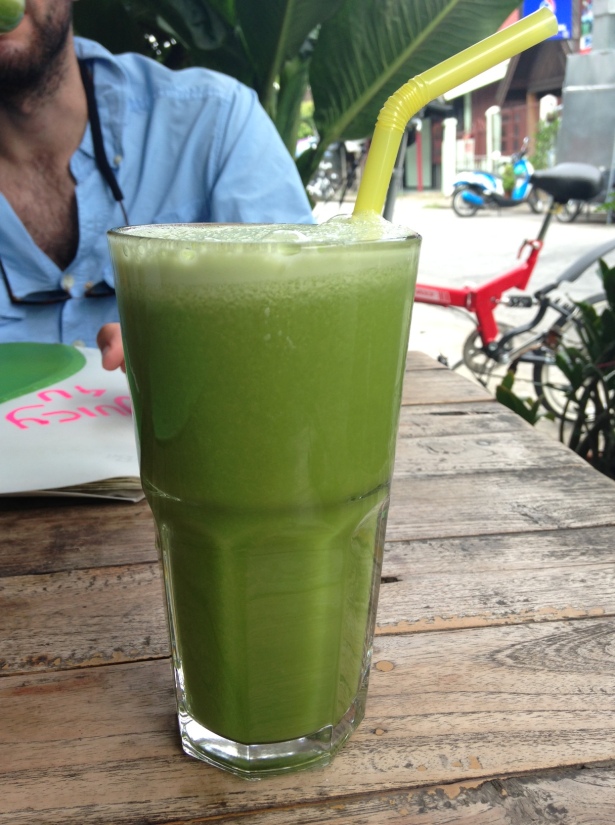 Green juice. Chiang Mai style
